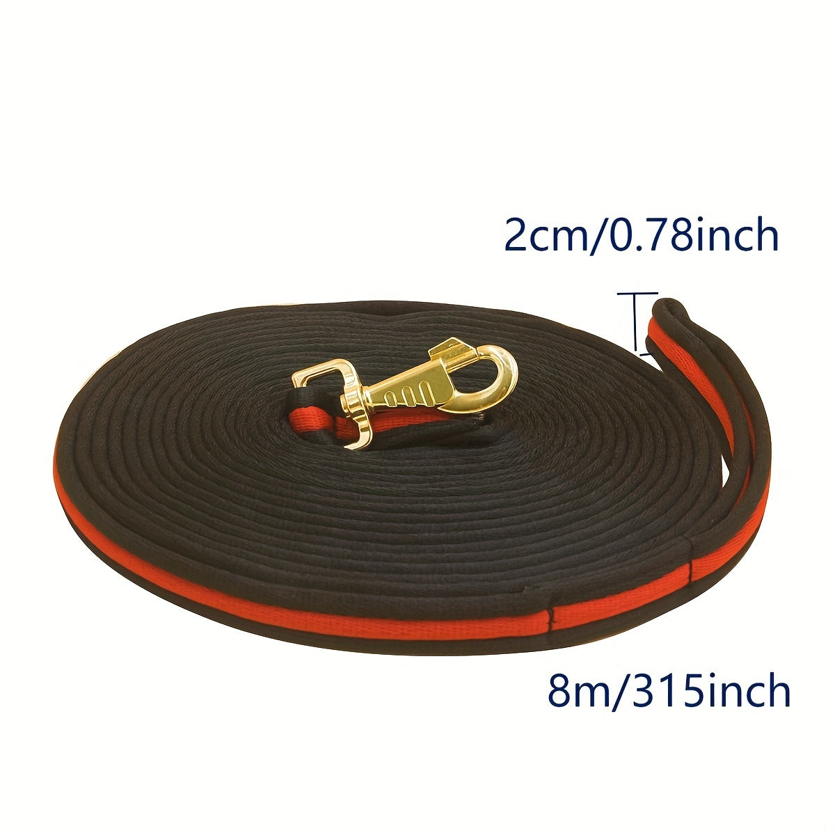 Premium Horse Lunge Line with Trigger Clip-3